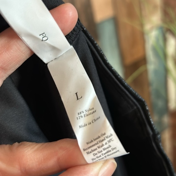 Ginasy black faux leather pleather ankle leggings - Picture 13 of 16